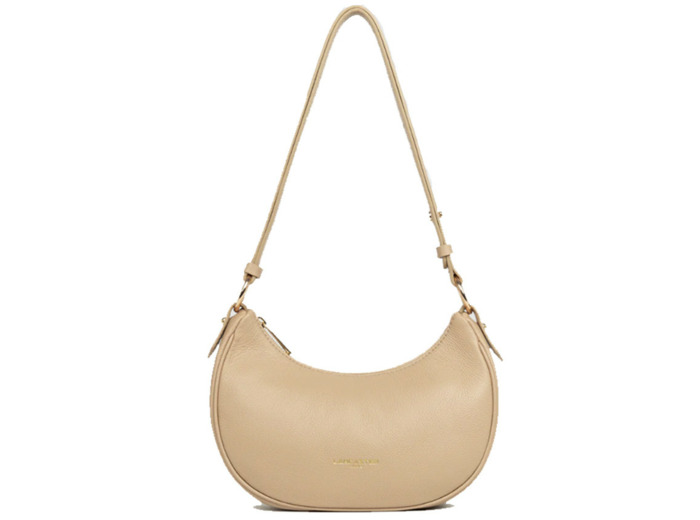 Lancaster Milano Aria Petit Sac Besace 480-070 Beige Foncé
