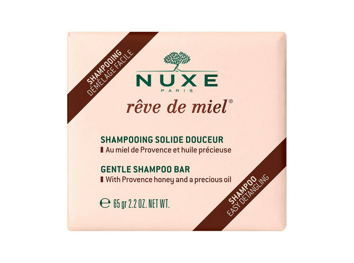 Shampooing Solide Douceur 65g Reve De Miel Nuxe