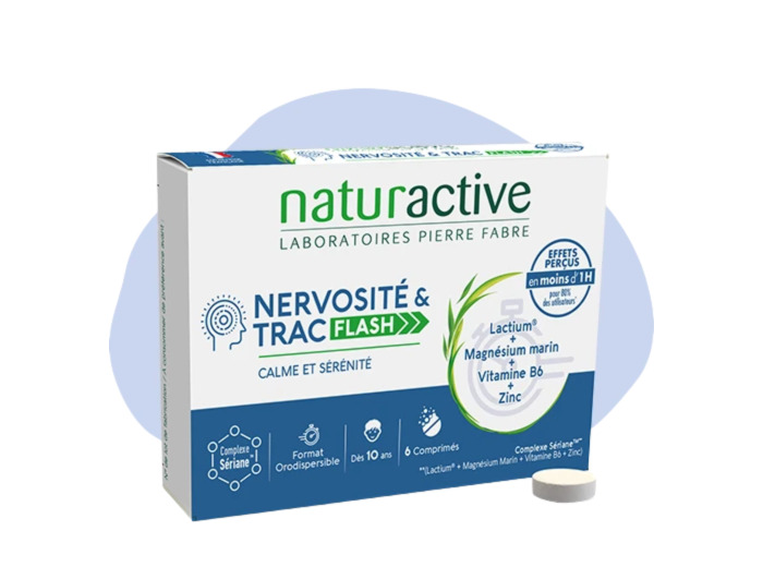 NATURACTIVE NERVOSITE TRAC FLASH BTE6