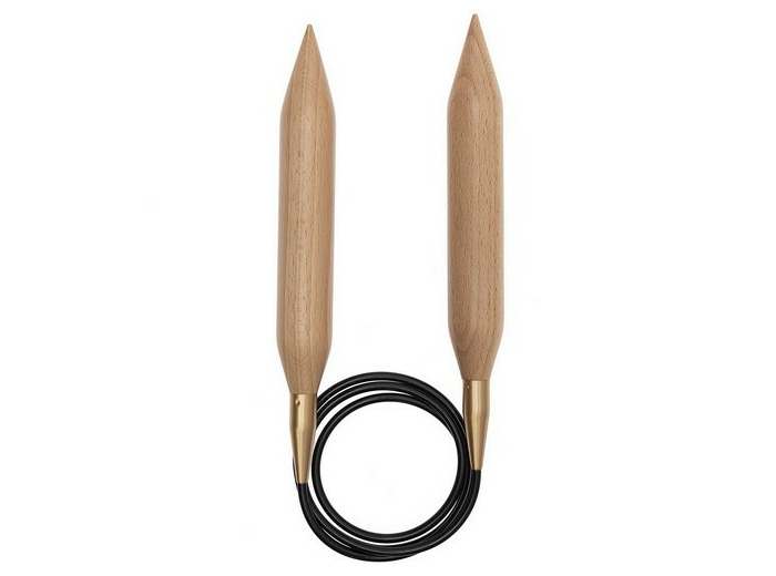 Aiguille circulaire bois 120 cm 25 mm