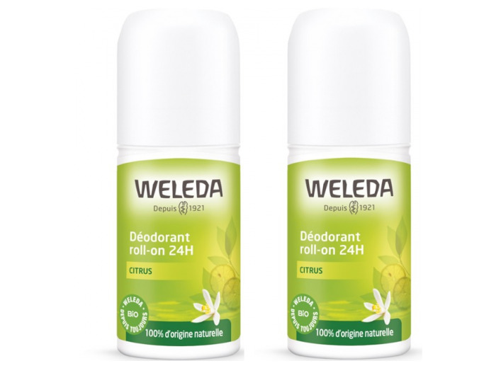 WELEDA DEOD ROLL-ON CITRUS 2X50ML