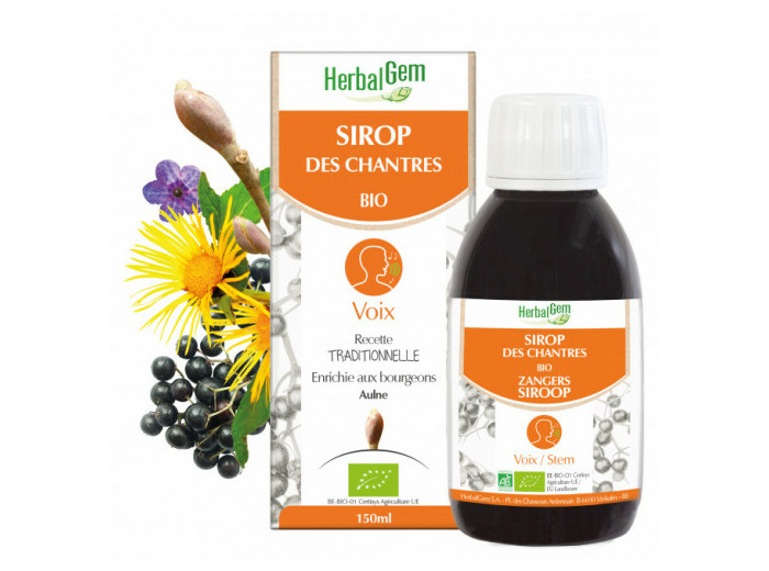 HERBALGEM SIROP DES CHANTRES BIO 150ML