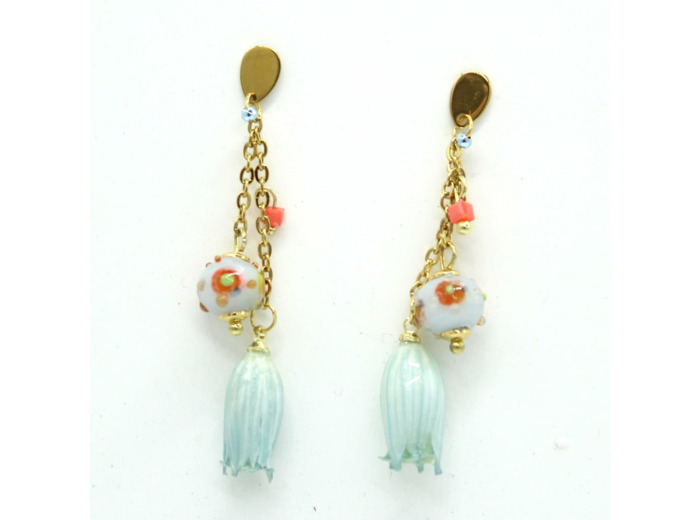 Boucles d'oreilles Azurela