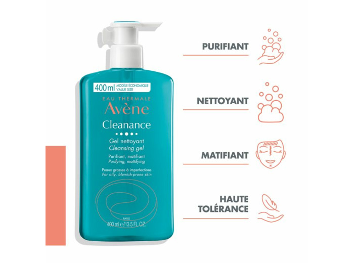 AVENE CLEANANCE GEL NETT FP400ML1