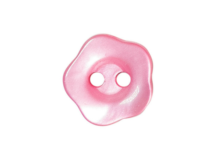 Bouton fleur rose