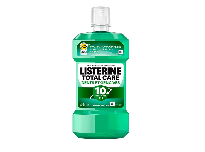 LISTERINE TOTAL CARE DENTS GENCIVE 500ML
