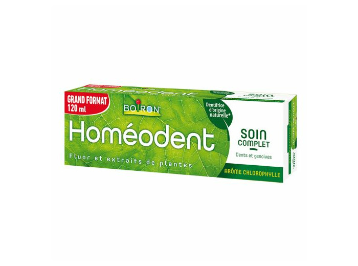 Dentifrice Soin Complet Gencive Chlorophylle 120ml Homeodent Boiron