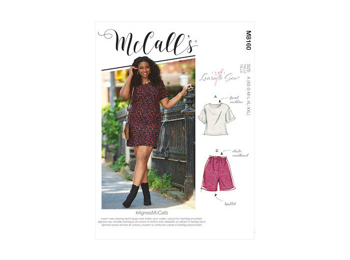 Haut, robe, short et pantalon femme - Mc Call's M8160