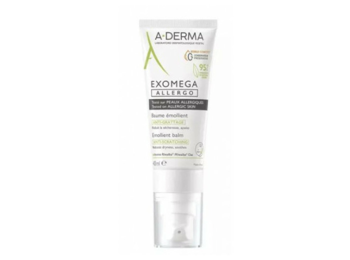 A-DERMA EXOMEGA ALLERGO BAUME 40ML