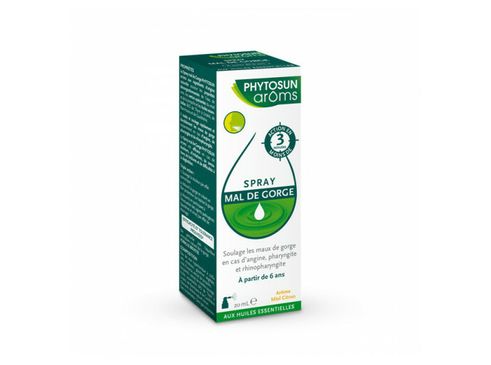 Aroms Spray Mal De Gorge 15 ml Phytosun Aroms