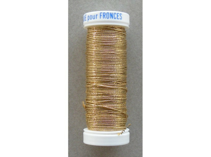 Fil élastique pour fronces Or