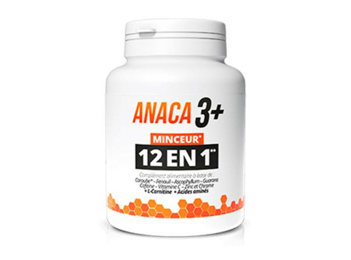 Anaca3+ Minceur 12 en 1 120 gélules Compléments Alimentaires Anaca3
