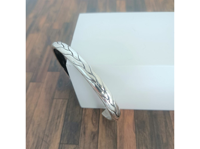 Bracelet jonc homme en argent