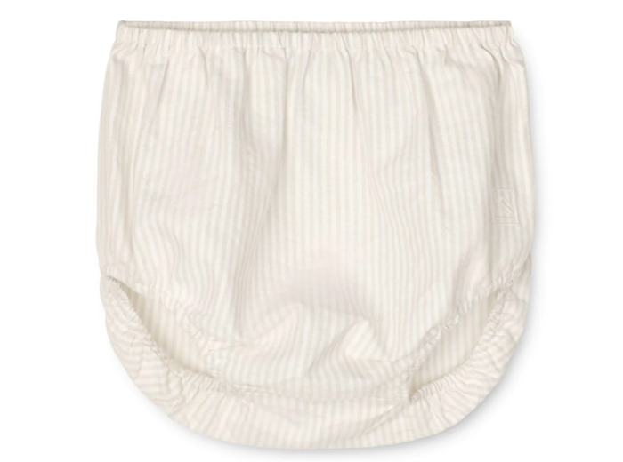 Bloomer rayé blanc/crème