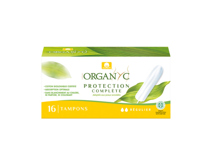 Tampons Normal Coton Bio x16 Organyc