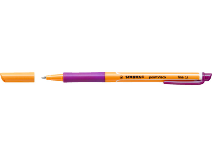 Roller à encre gel "PointVisco" - Lilas