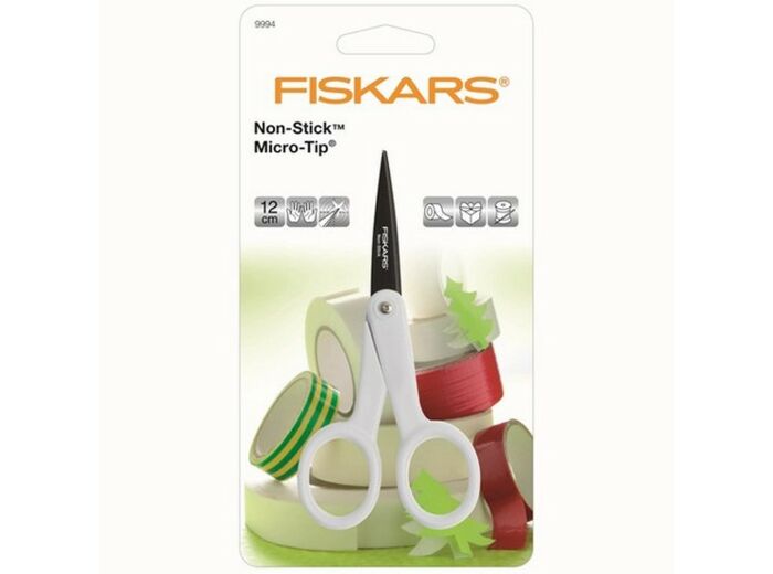 Ciseaux FISKARS® Micro-Tip® Anti-adhésifs