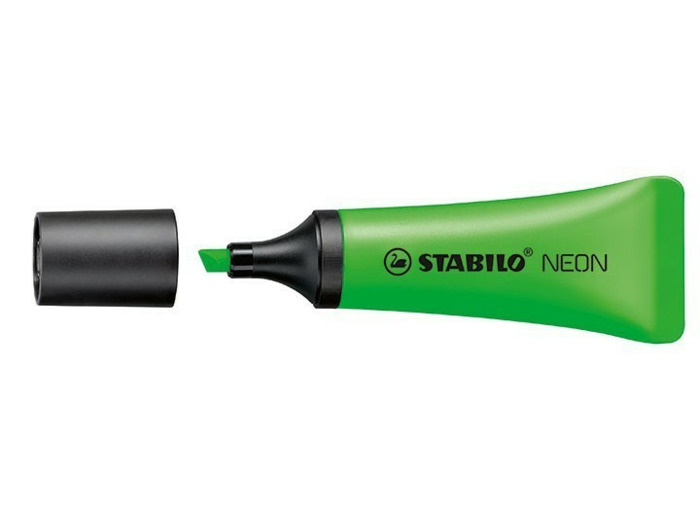 Surligneur Stabilo Néon - Vert
