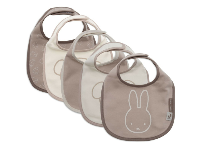 Bavoir jersey lot de 5 miffy