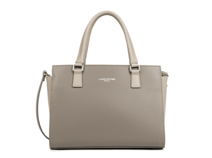 Lancaster Constance Sac Porté Main 437-03 Taupe Galet