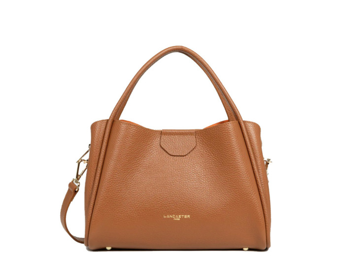 Lancaster Ida Double Sac Porté Epaule 470-84 Camel-In-Orange