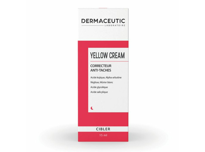 Correcteur Anti-tâches 15ml Yellow Cream Cibler Dermaceutic