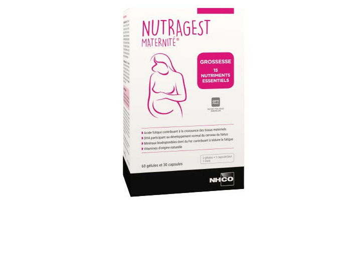 Nutragest Maternité® 60 gélules + 30 capsules Nhco Nutrition