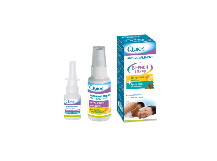 QUIES ANTI-RONFLEME BI-PACK 70ML15ML