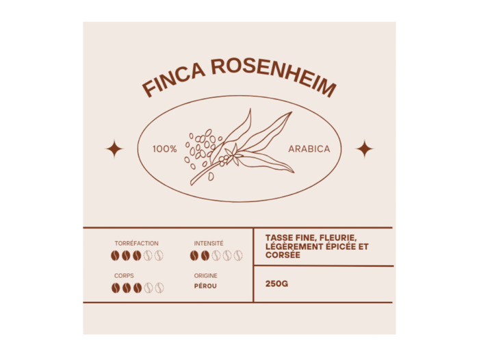 FINCA ROSENHEIM - Café du Pérou