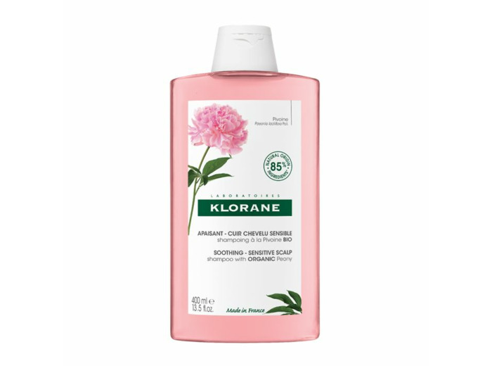 Shampooing Apaisant Cuir chevelu sensible 400ml Pivoine Bio Klorane