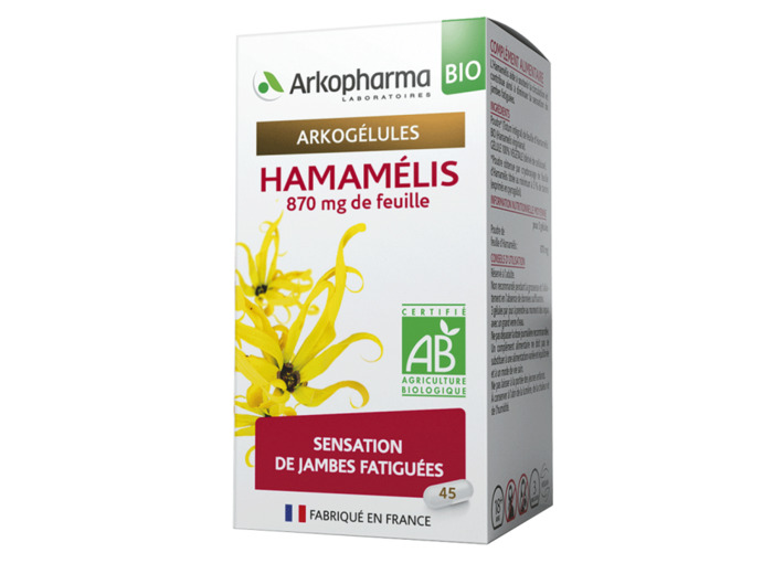 Hamamelis Bio 45 Gelules Arkogélules Arkopharma