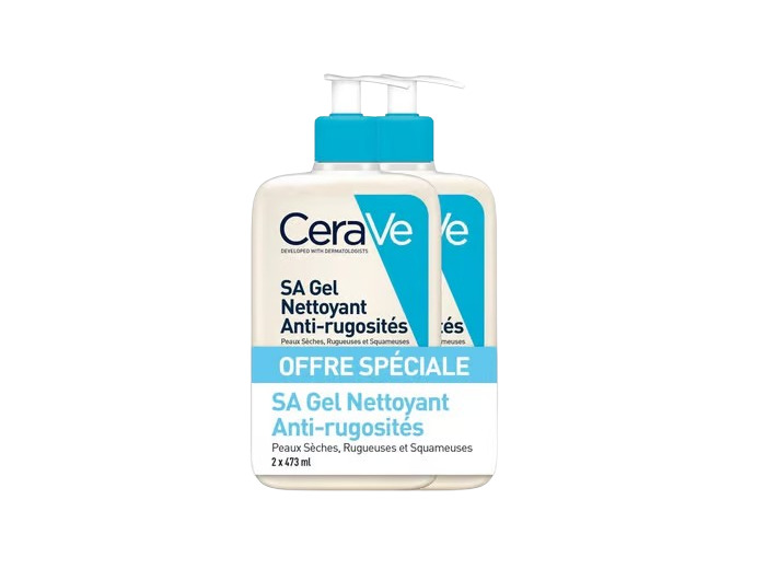 CERAVE DUO GEL ANTI RUGOSITE 2X473ML