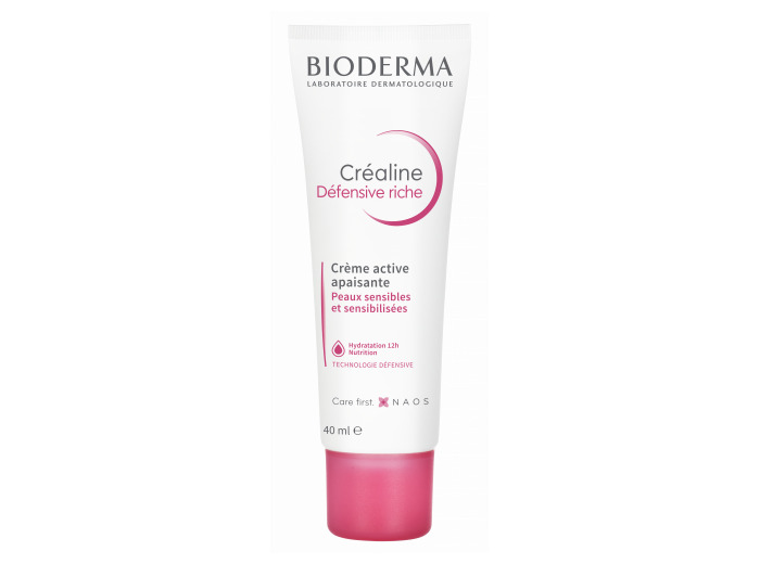 Crème active apaisante 40ml Crealine Defensive Riche Peaux sensibles et sensibilisées Bioderma