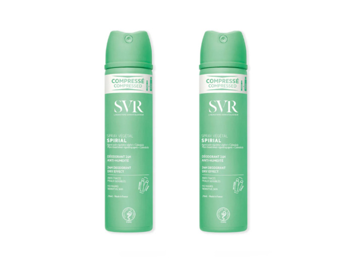 SVR SPIRIAL DUO SPRAY VEGETAL 2X75ML