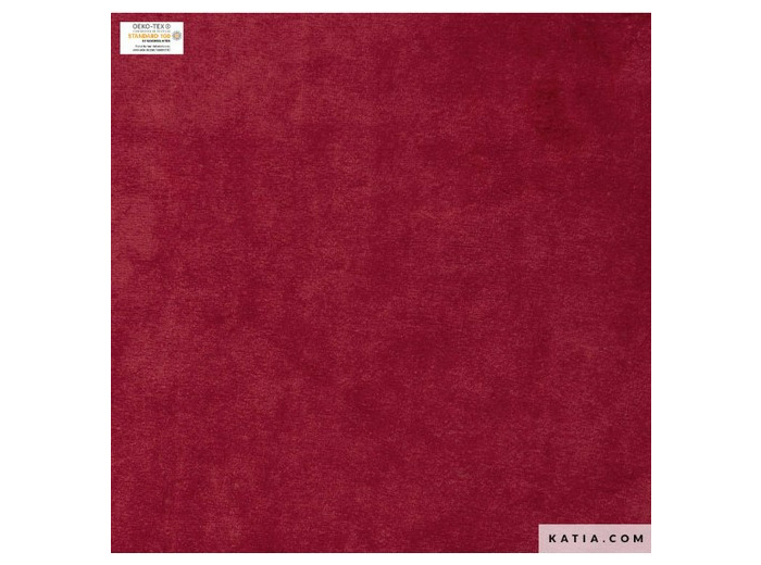Tissu velours jersey Strawberry