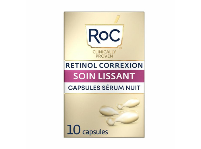 ROC SOIN LISSANT CAPSULES SERUM NUIT 10