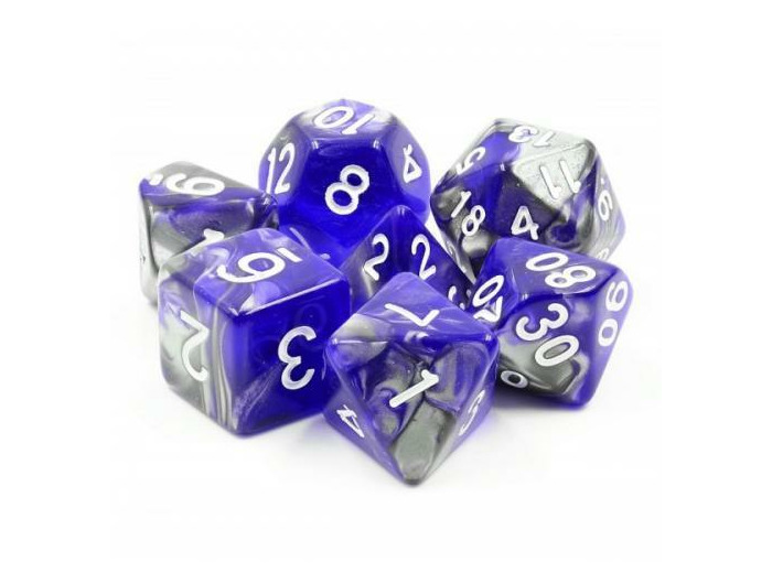 Lot de 7 dés en boîte – Cold Iron