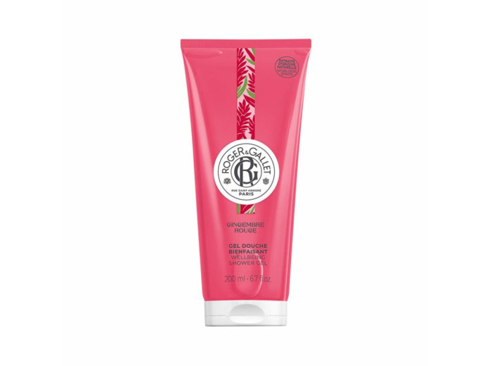 Gel Douche Hydratant Dynamisant Gingembre Rouge 200ml Roger & Gallet