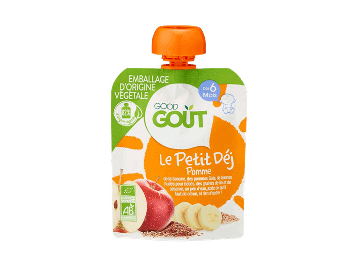 GOOD GOUT PETIT DEJ POMME 70G
