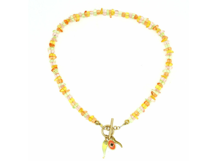Collier "chips" Zeste