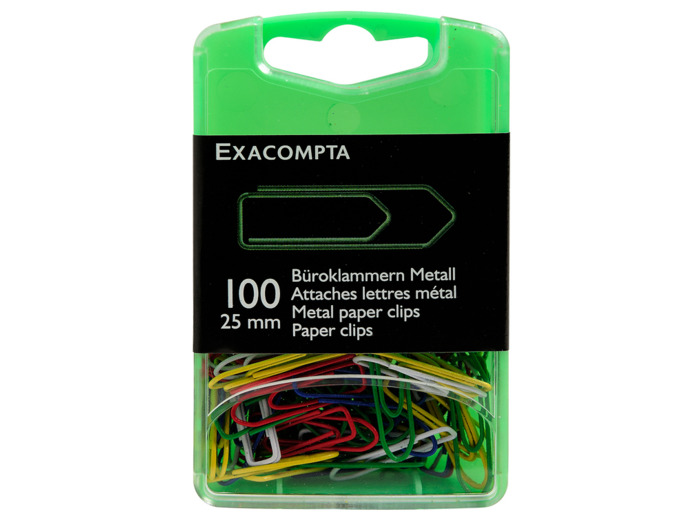 Attaches lettres - 25 mm - Couleurs assorties