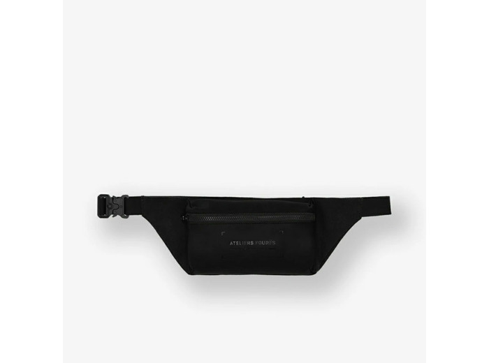 Ateliers Fourès Aristote Banane Holster Toile et Cuir R225 Noir