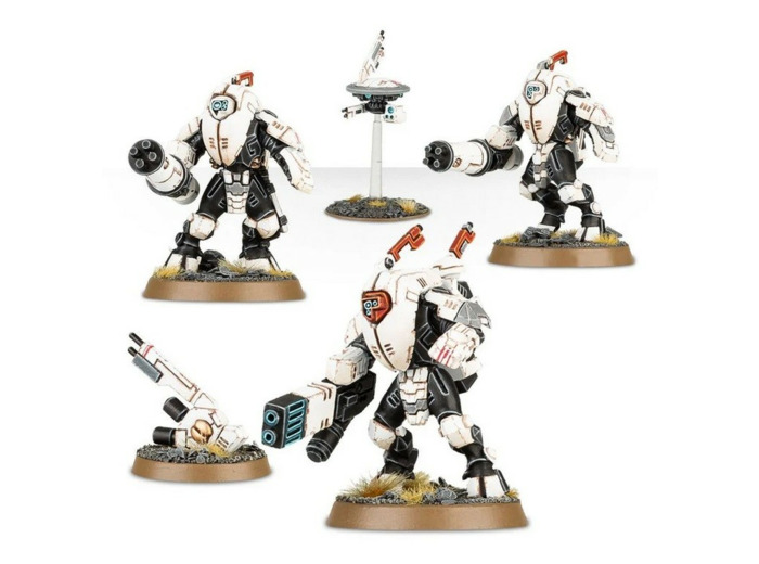 tau empire xv25 sleath battlesuits