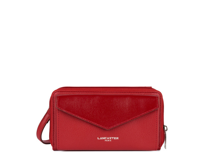 Lancaster Maya Pochette Organisée Smartphone 117-08 Carmin