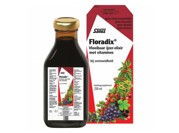 Floradix Fer + Plantes 250ml Salus