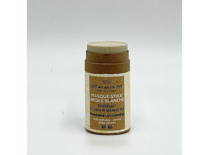 Masque Stick Argile Blanche 40g C'est Moi Qui L'ai Fait Diet World