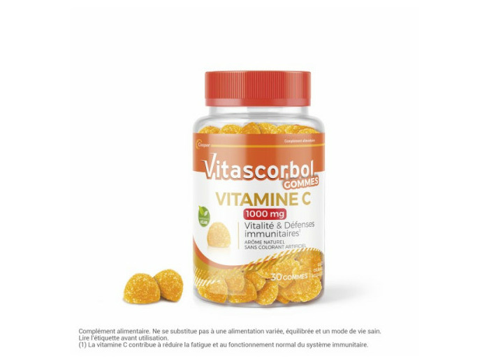 VITASCORBOL GOMMES VIT.C 1000MG X30