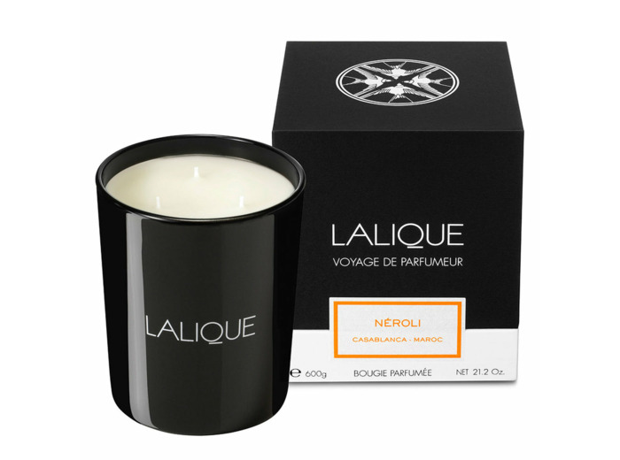 Bougie Parfumée Néroli Casablanca-Maroc De Lalique 600g