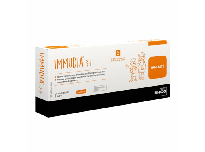 Immudia 3+ x30 comprimés Optimage Nhco Nutrition