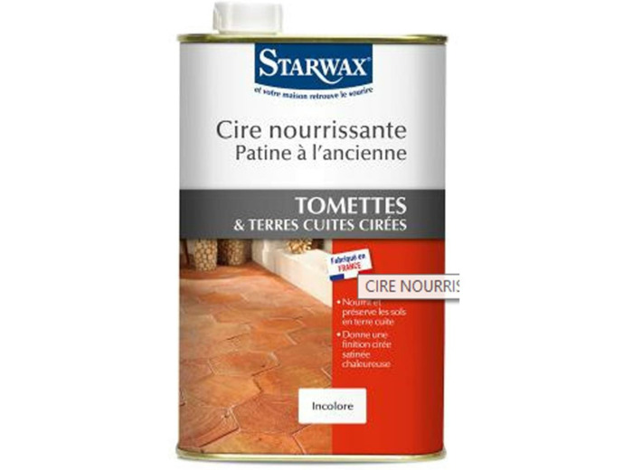 Cire Terres cuites - Tomettes - Incolore Starwax